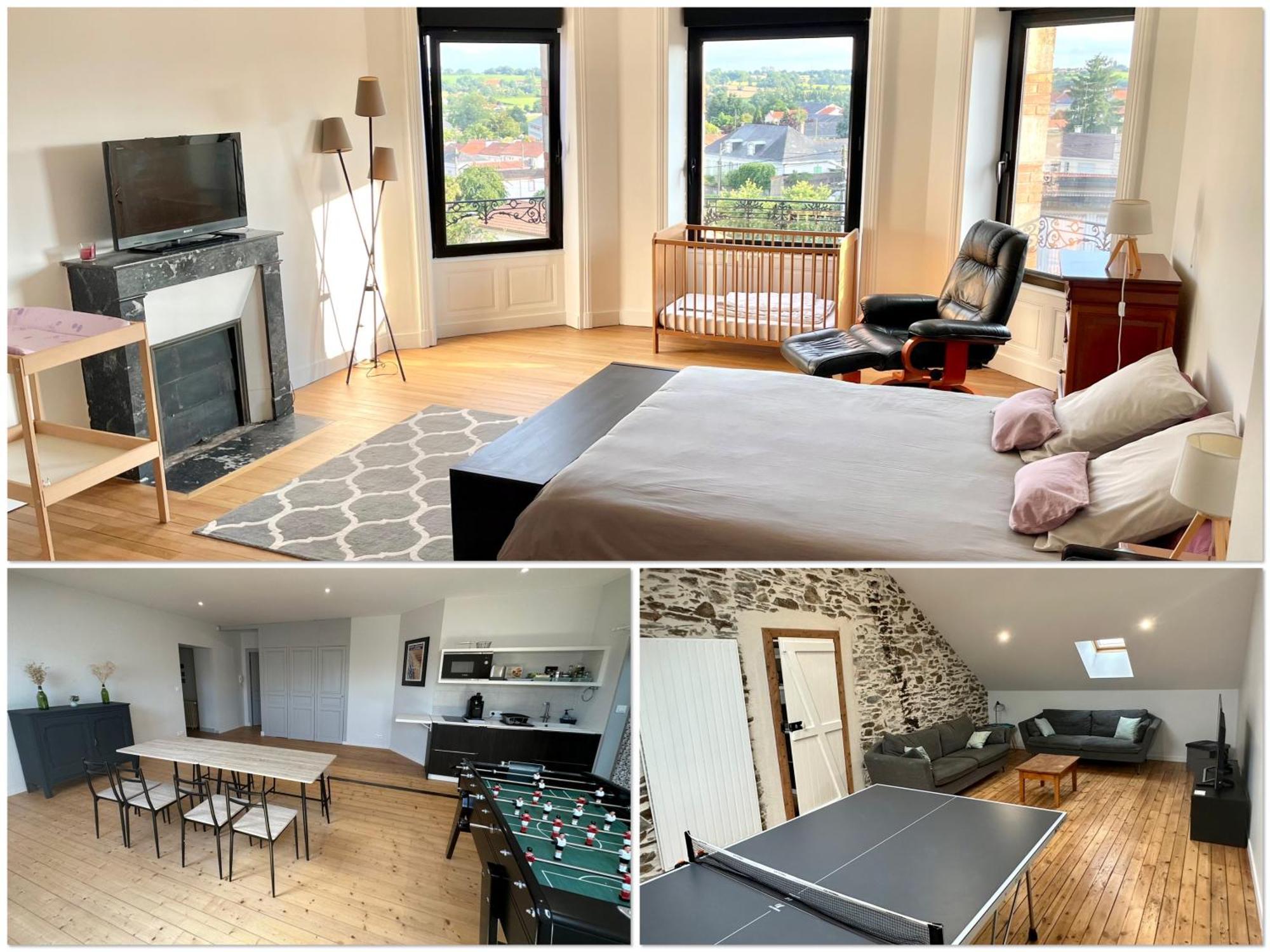 Appartement 160M2 - 2E Etage Maison De Maitre 博普雷奥昂莫热 外观 照片